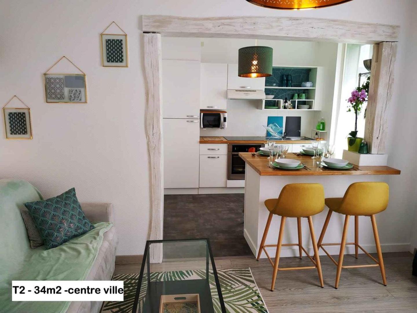 2 Min Walk From Train Station And Center Of Tours Apartment Bagian luar foto
